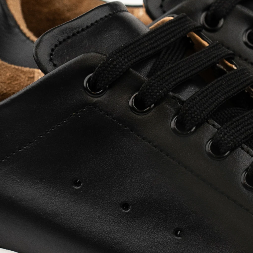 Sneakers in Pelle Liscia